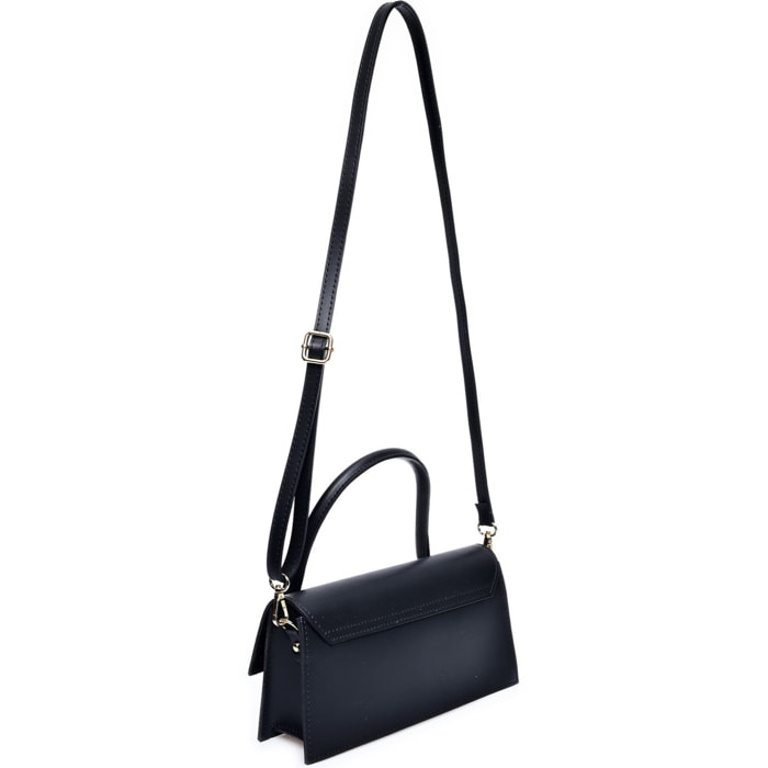 Borsa a spalla Anna Luchini Nero