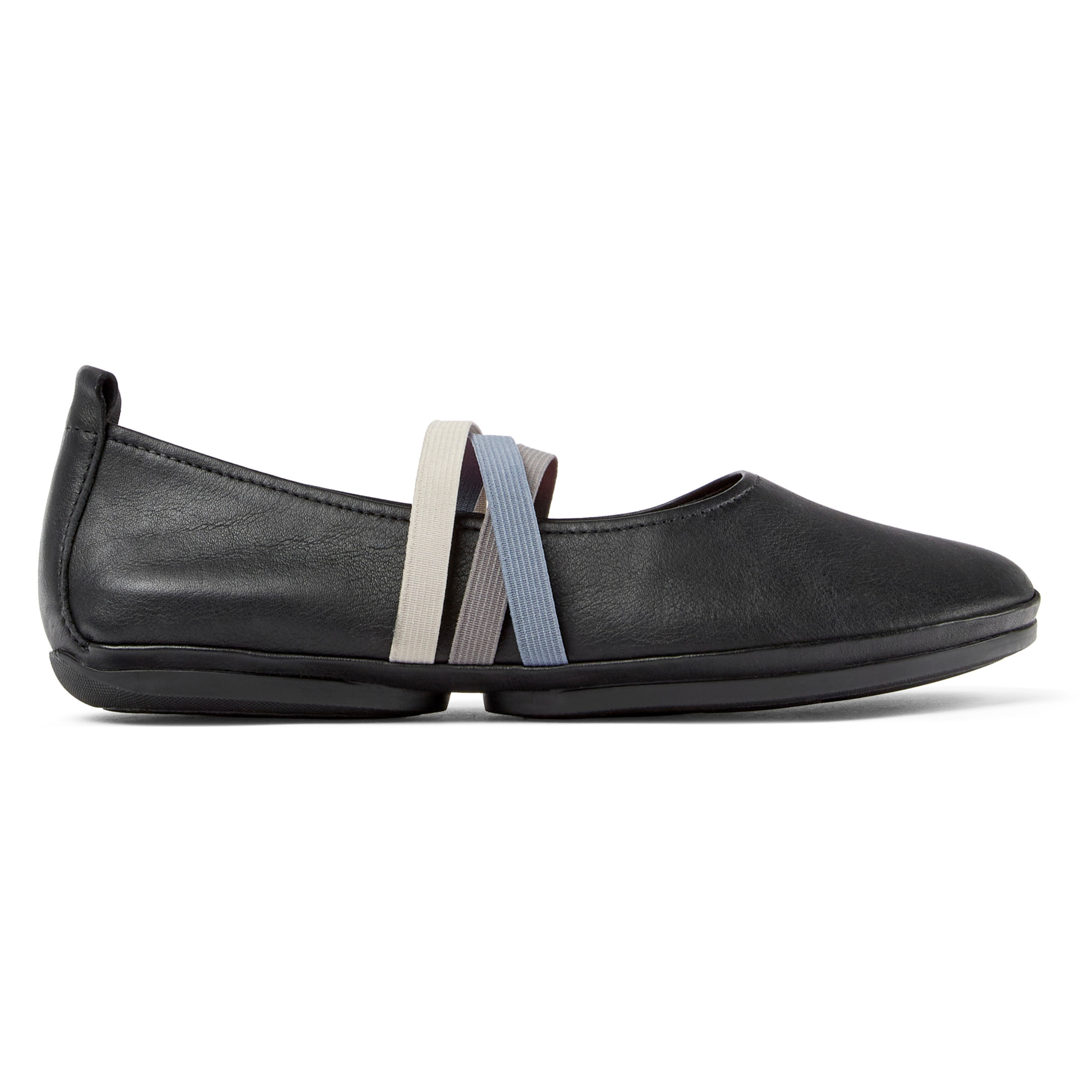 Bailarinas - CAMPER Right Nina Twins - Negro - Cuero liso
