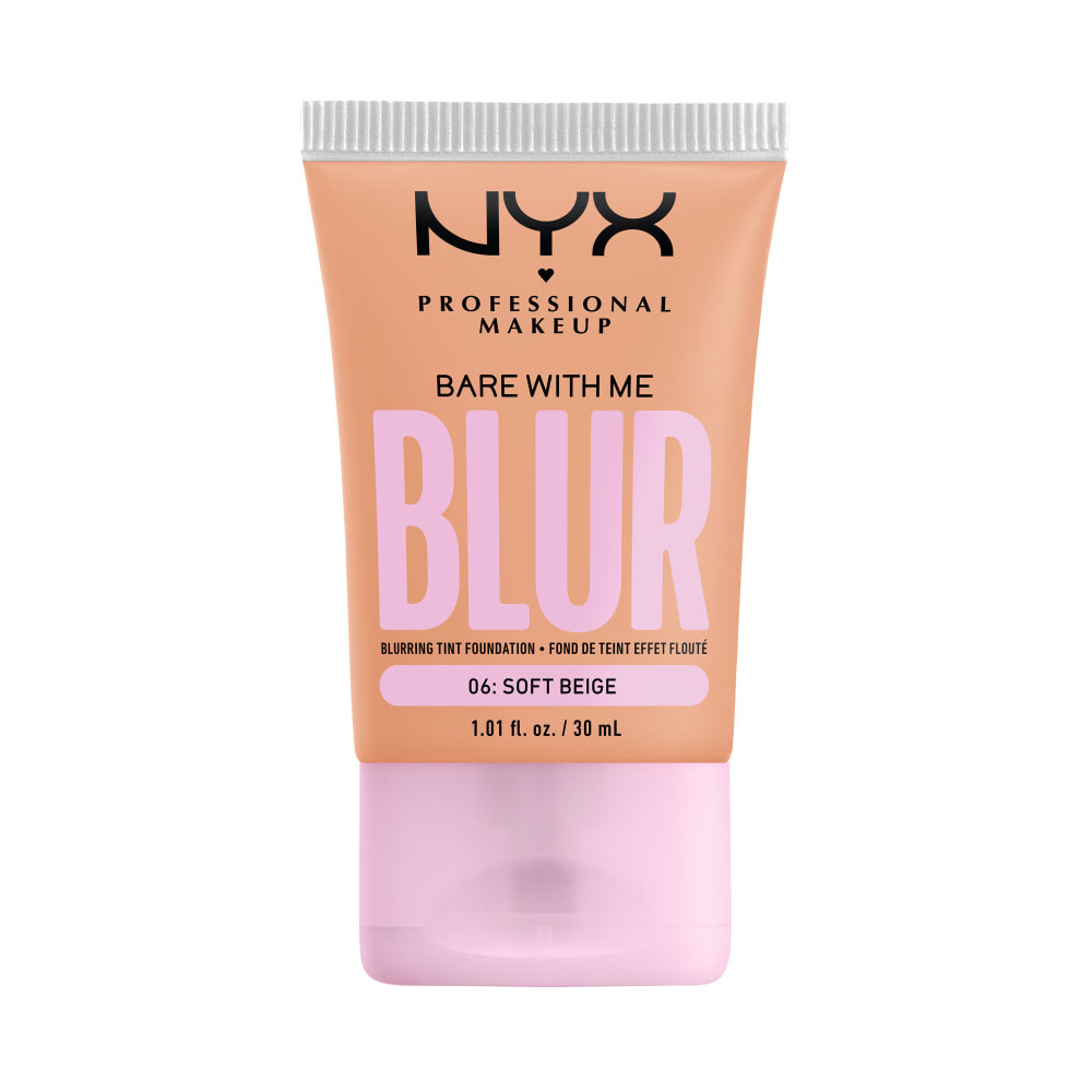 NYX Professional Makeup Fond de teint effet flouté Bare With Me Blur Soft Beige