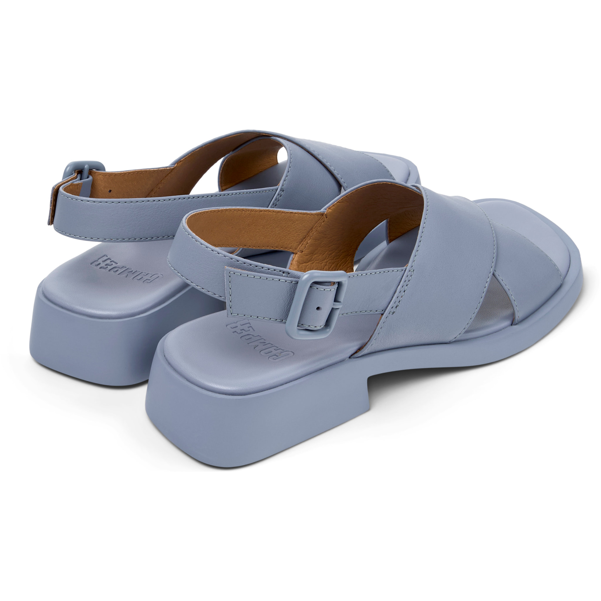 Sandalias - CAMPER Dana - Azul - Cuero liso