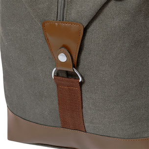 Bolso viaje retro canvas 475gsm