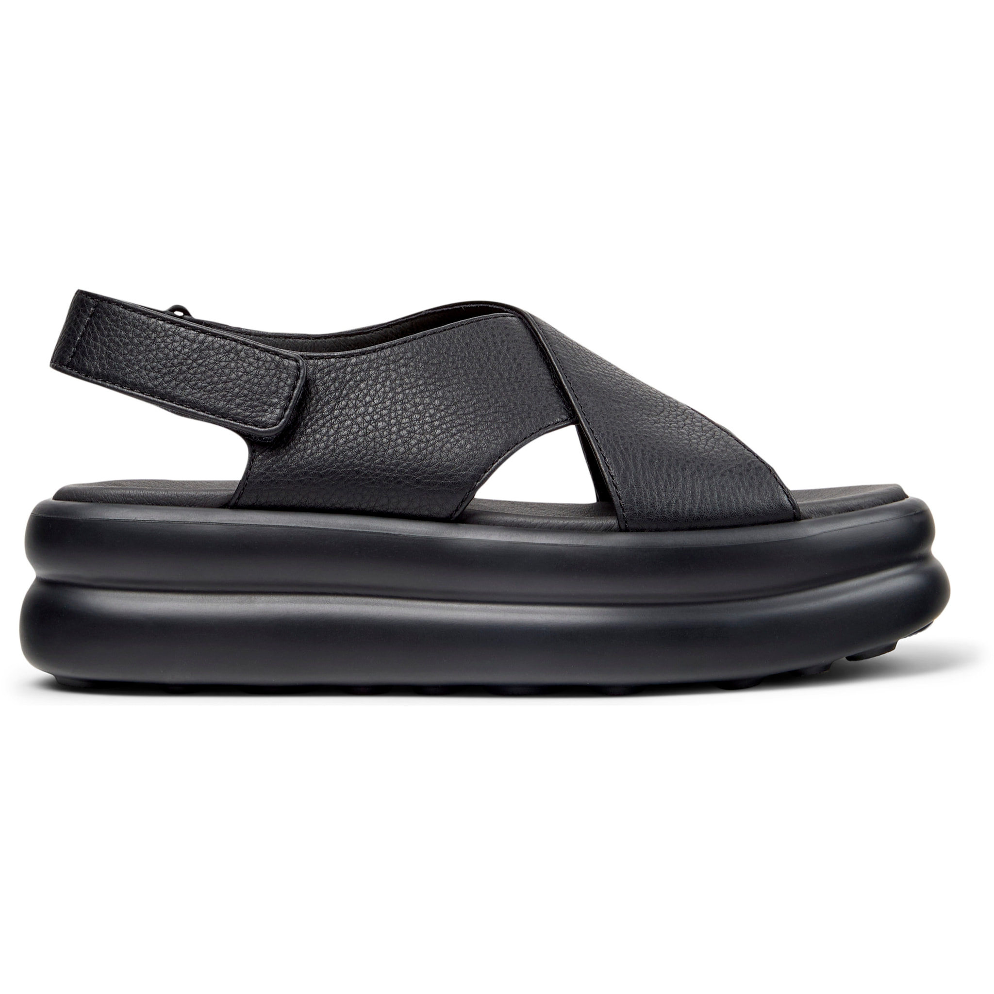 Sandalias - CAMPER Pelotas Flota Up - Negro - Cuero liso