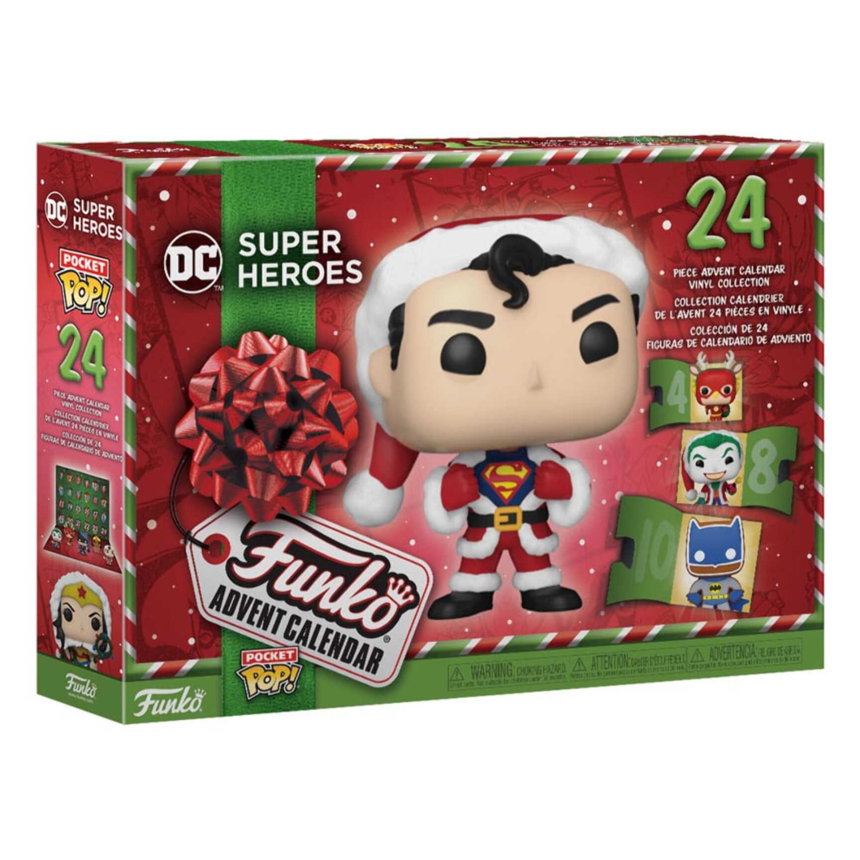 Dc Comics Pocket Pop! Calendario Dell'avvento 2023 Funko