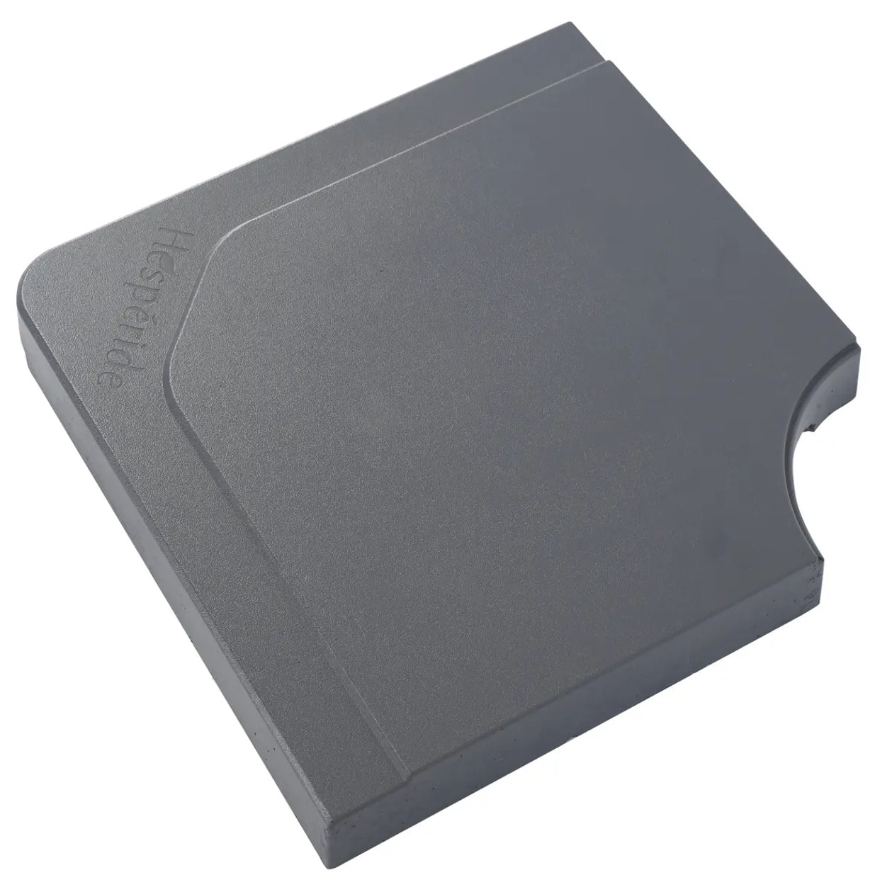 Dalle pour parasol "Stacio" ardoise 25kg en béton