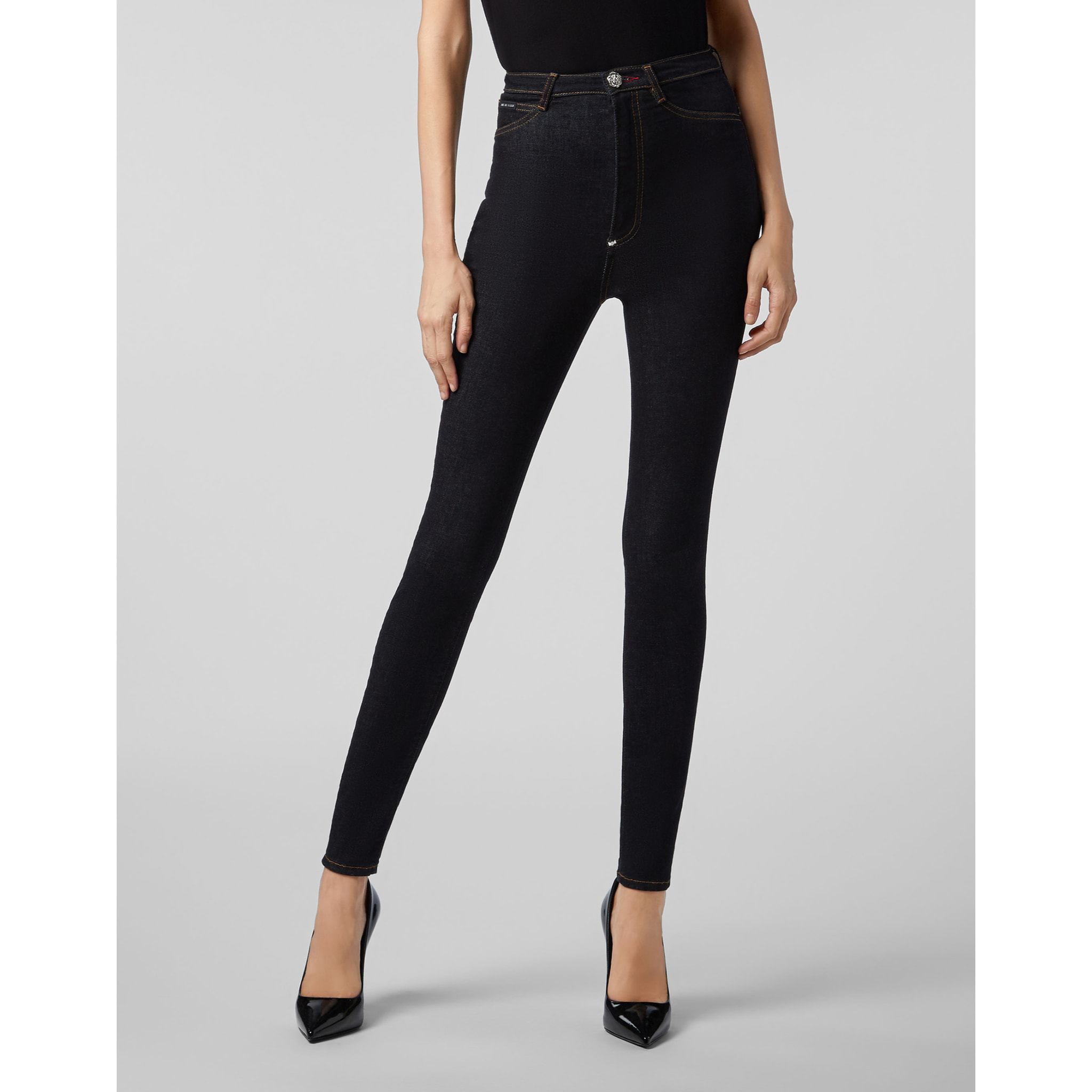 PHILIPP PLEIN Super High Waist Jegging