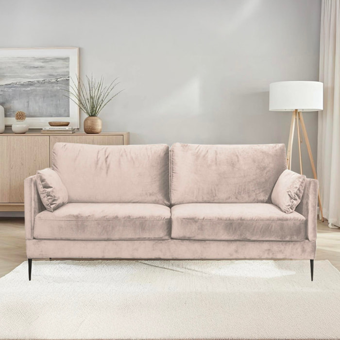 Canapé Velours droit Splendido - 2 Places