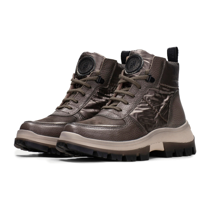 Botin sport Meryl Gris plomo 4 cm