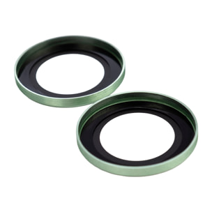 Protectores individuales de cristal templado para cámara de iPhone 17.