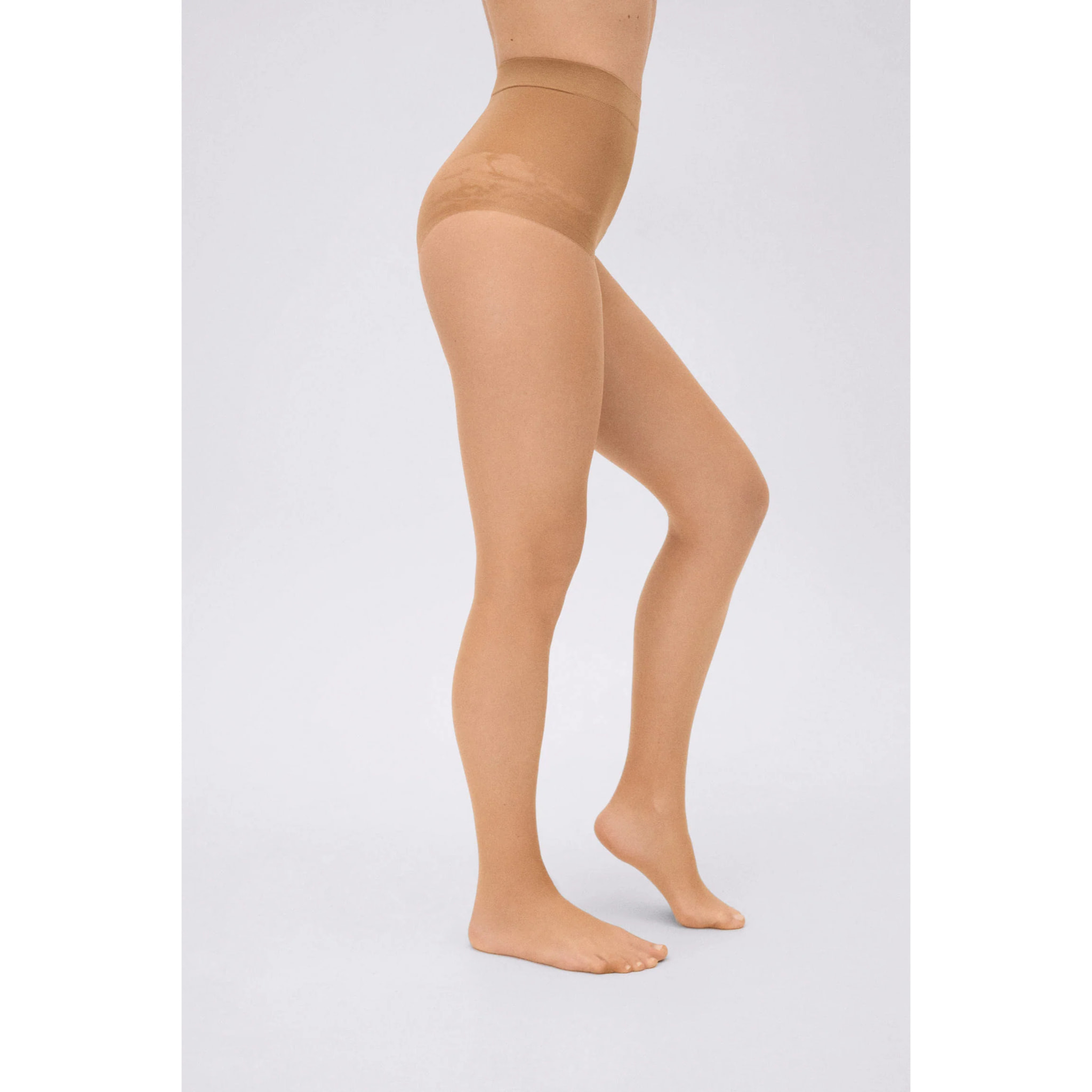 Collant modellanti donna Marrone