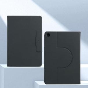 Etui ADEQWAT A9+ rotatif gris