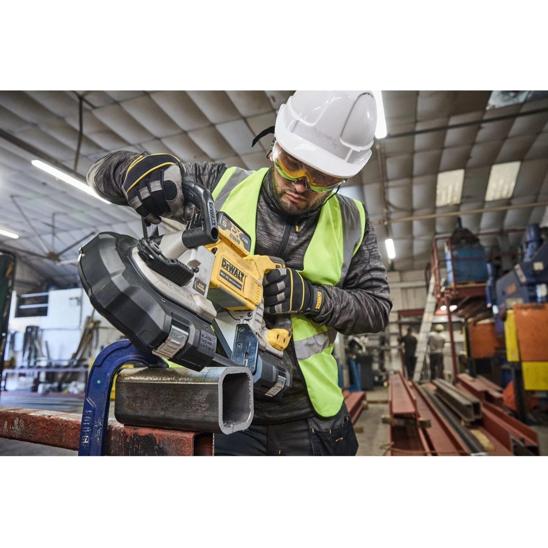 Scie à ruban grande capacité xr 18V - Sans batterie ni chargeur - DEWALT - DCS374N-XJ