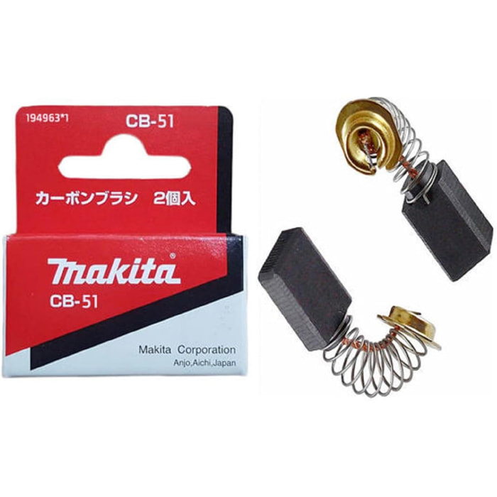 Juego de carbono CB-51 - Par - MAKITA - 194963-1