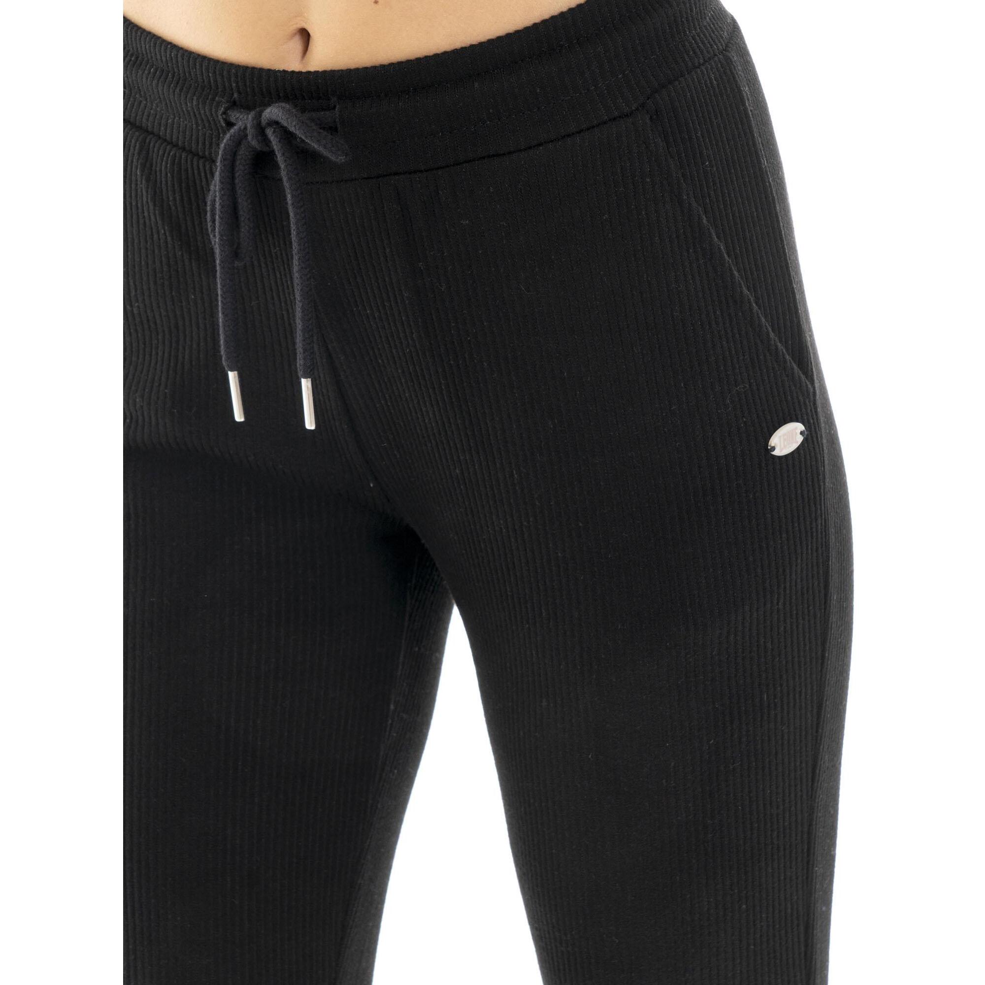 Pantalón de invierno de mujer de canalé fino 'Perla'