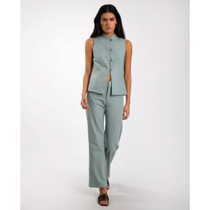 Pantalón recto de mujer