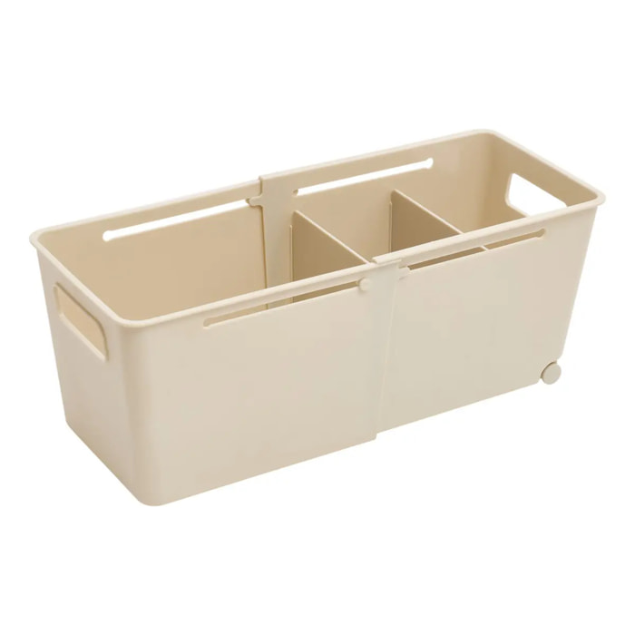 Organiseur extensible Stora moyen format beige