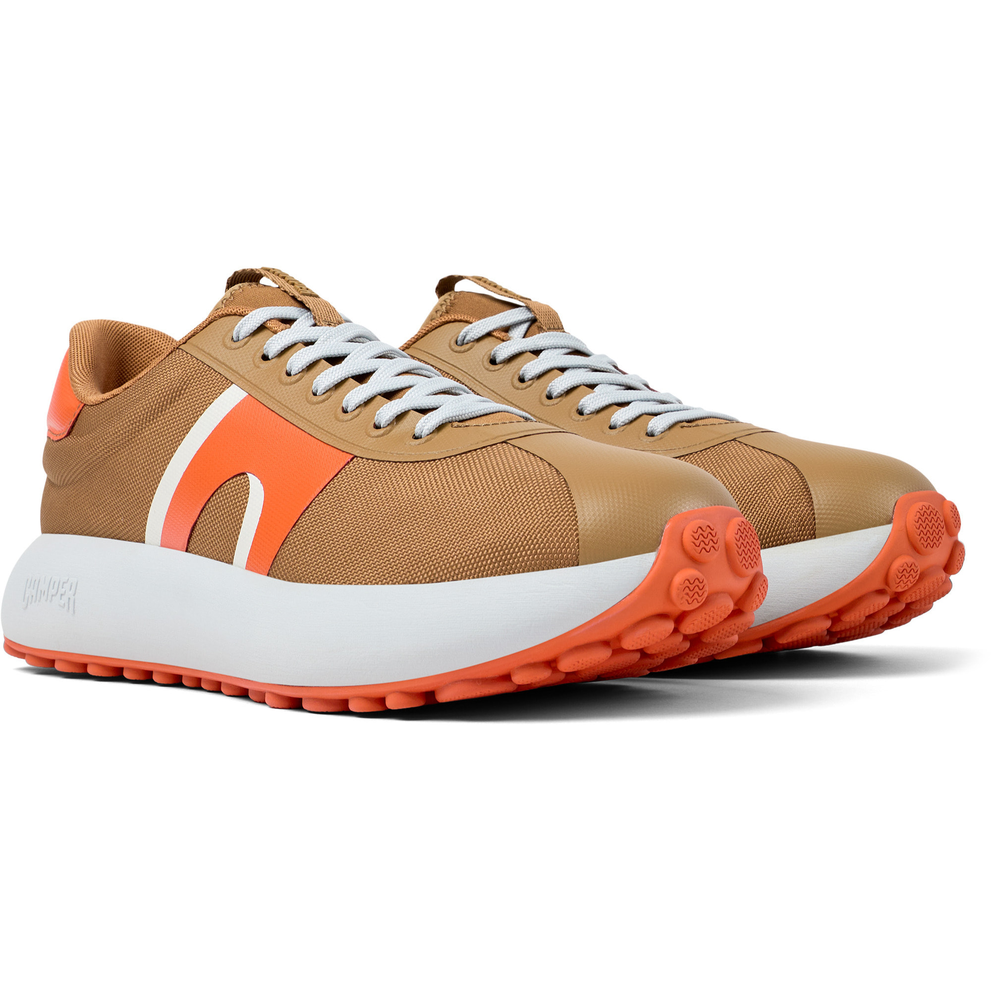 Zapatillas - CAMPER Pelotas Athens - Marron - Textil técnico