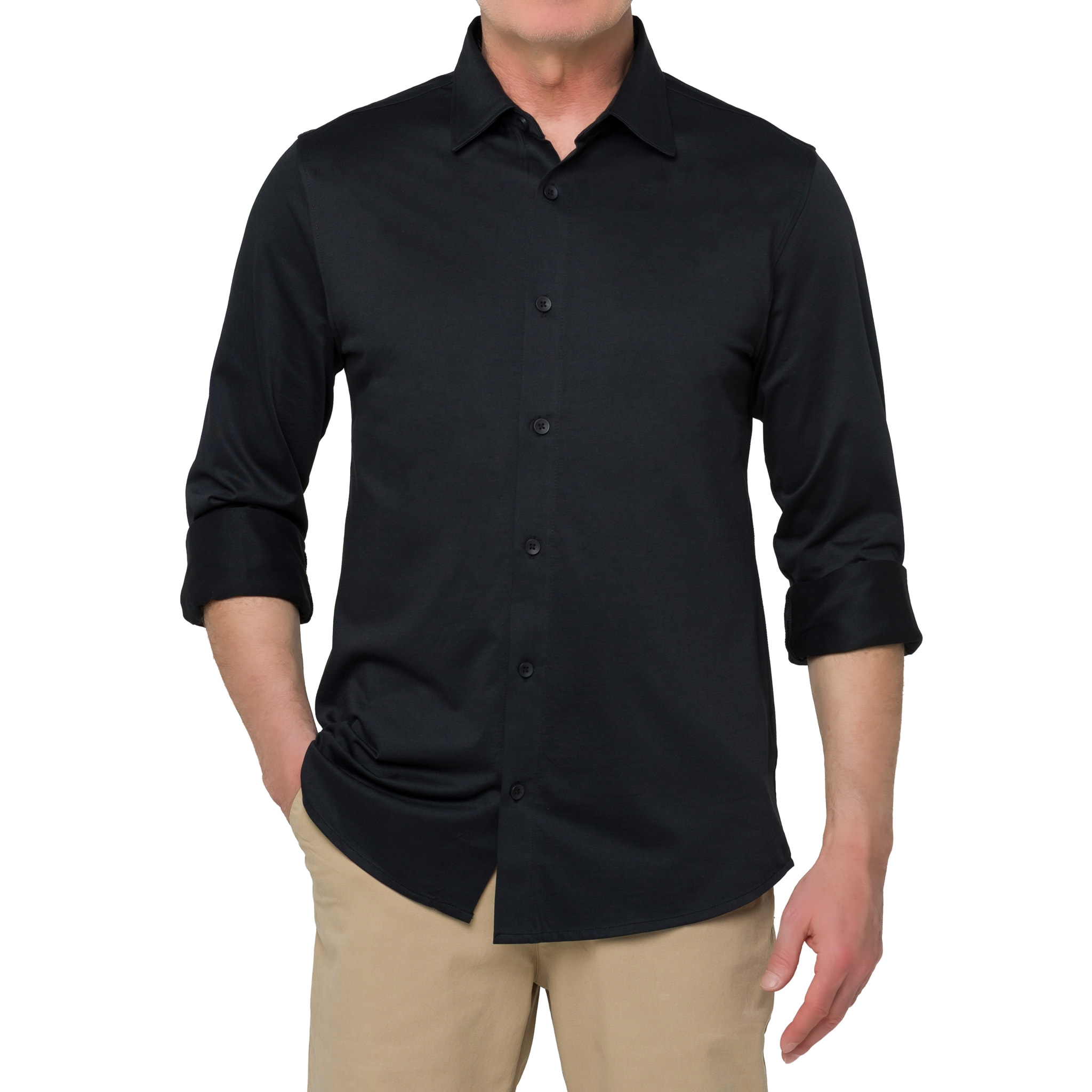 Camicia in lino Hot Buttered Saunders Nero