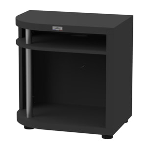 MEUBLE CUISSON ARRONDI GAUCHE, 80X55 CM NOIR - LE MARQUIER