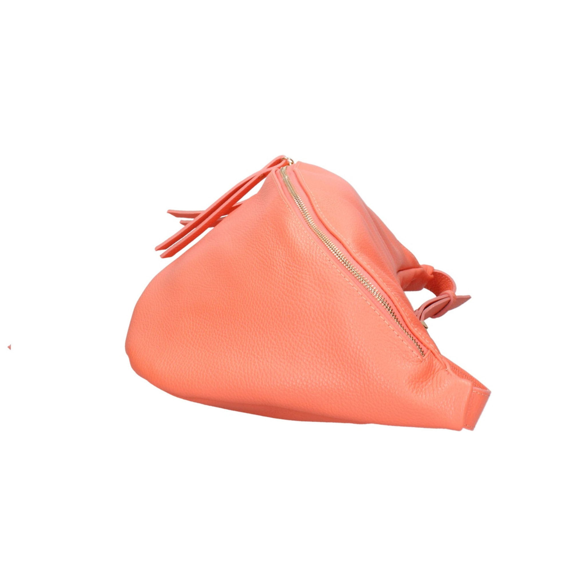 Borsa a tracolla da donna Made in Italy - Modello Caelia Plus - 100% pelle - 47.0 x 28.0 x 2.0 cm