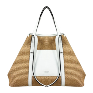 Borsa a spalla Cheval Firenze Formentera Bianco