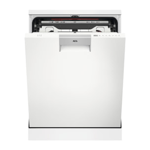 AEG Lavavajillas de 60 cm Serie 7000 GlassCare para 14 cubiertos FFB76717PW