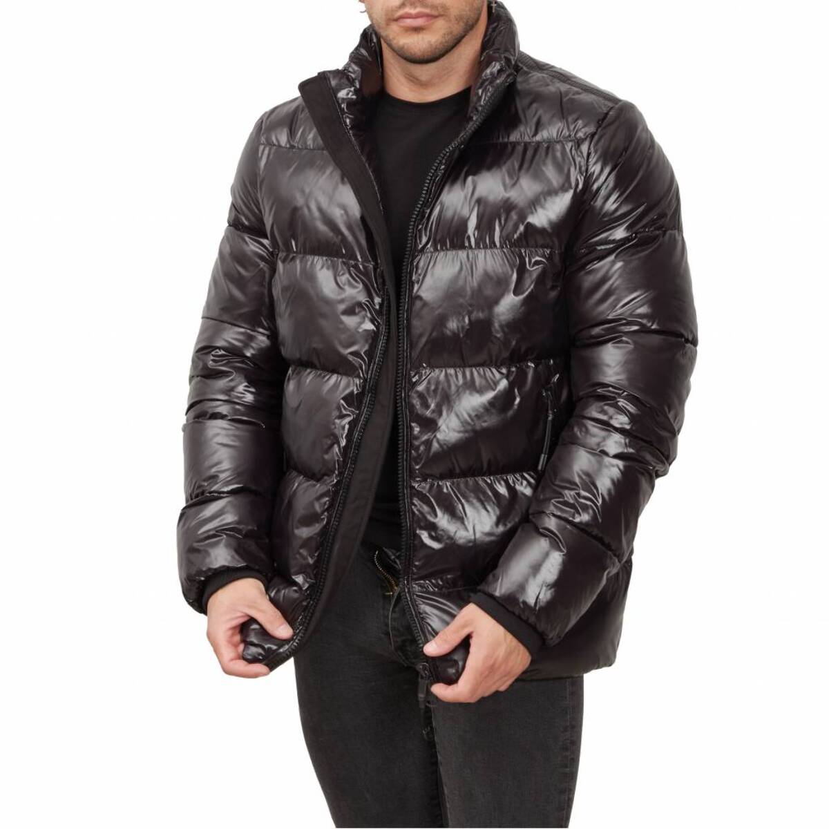 Abrigos Hombre de la marca GEOX  modelo M SILE BOMBER NEGRO