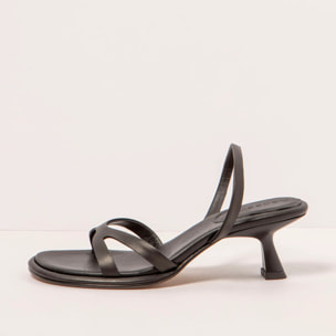 Sandalias S3168 CRISTAL BLACK/ GODELLO color Black