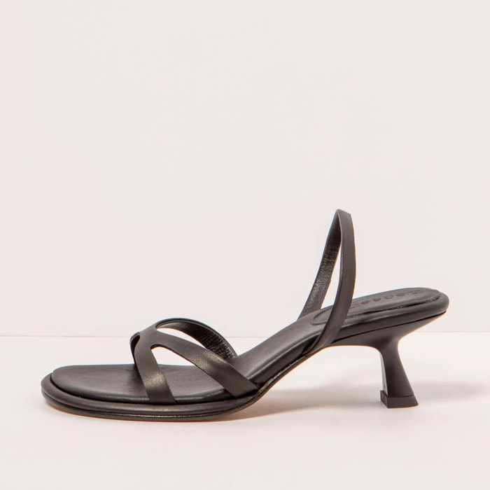 Sandalias S3168 CRISTAL BLACK/ GODELLO color Black