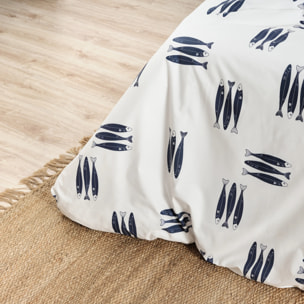 Housse de couette 100 % coton 80 fils Oropesa