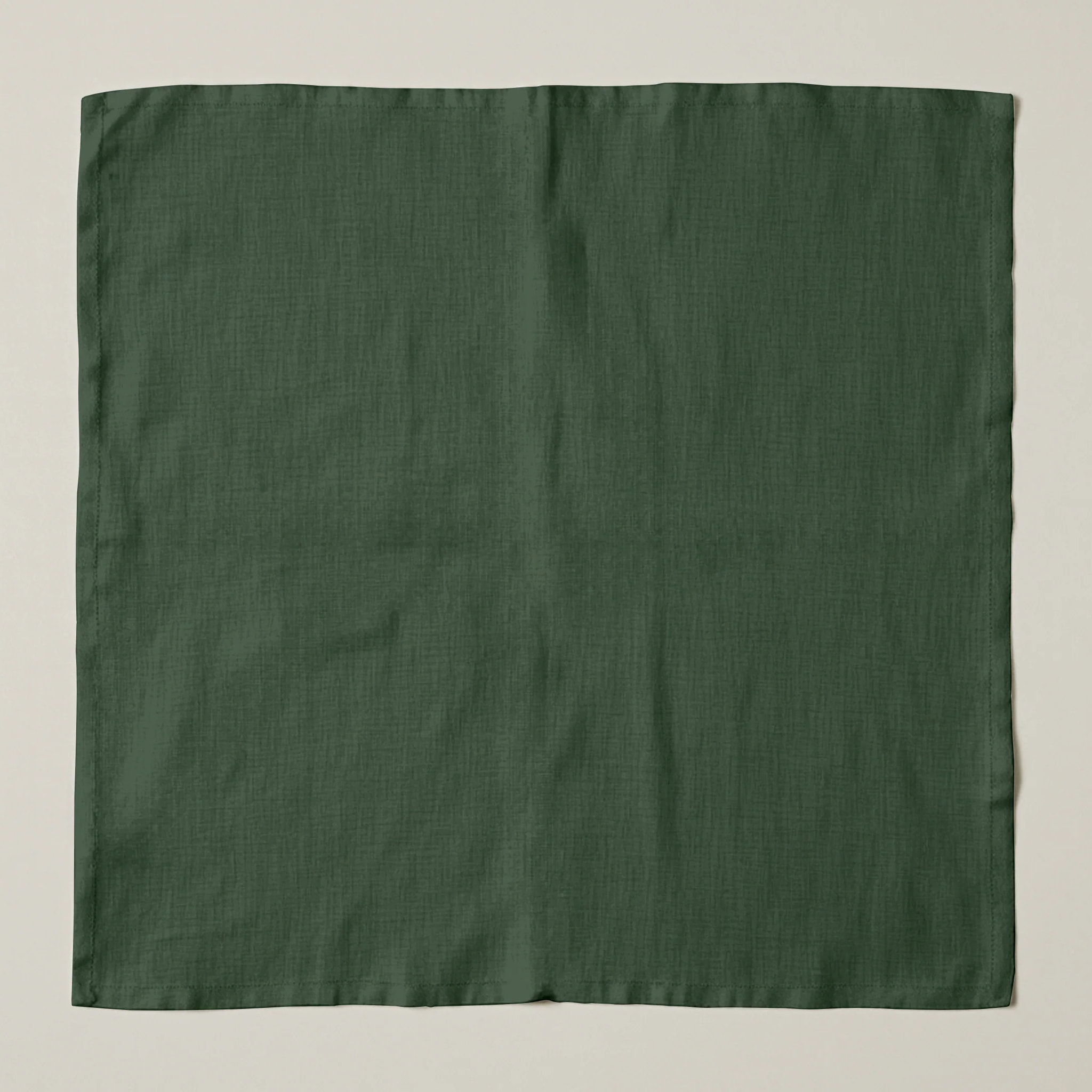 Lot de 2 serviettes Vert Uni