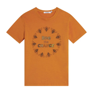 T-SHIRT ARANCIO CONBIPEL