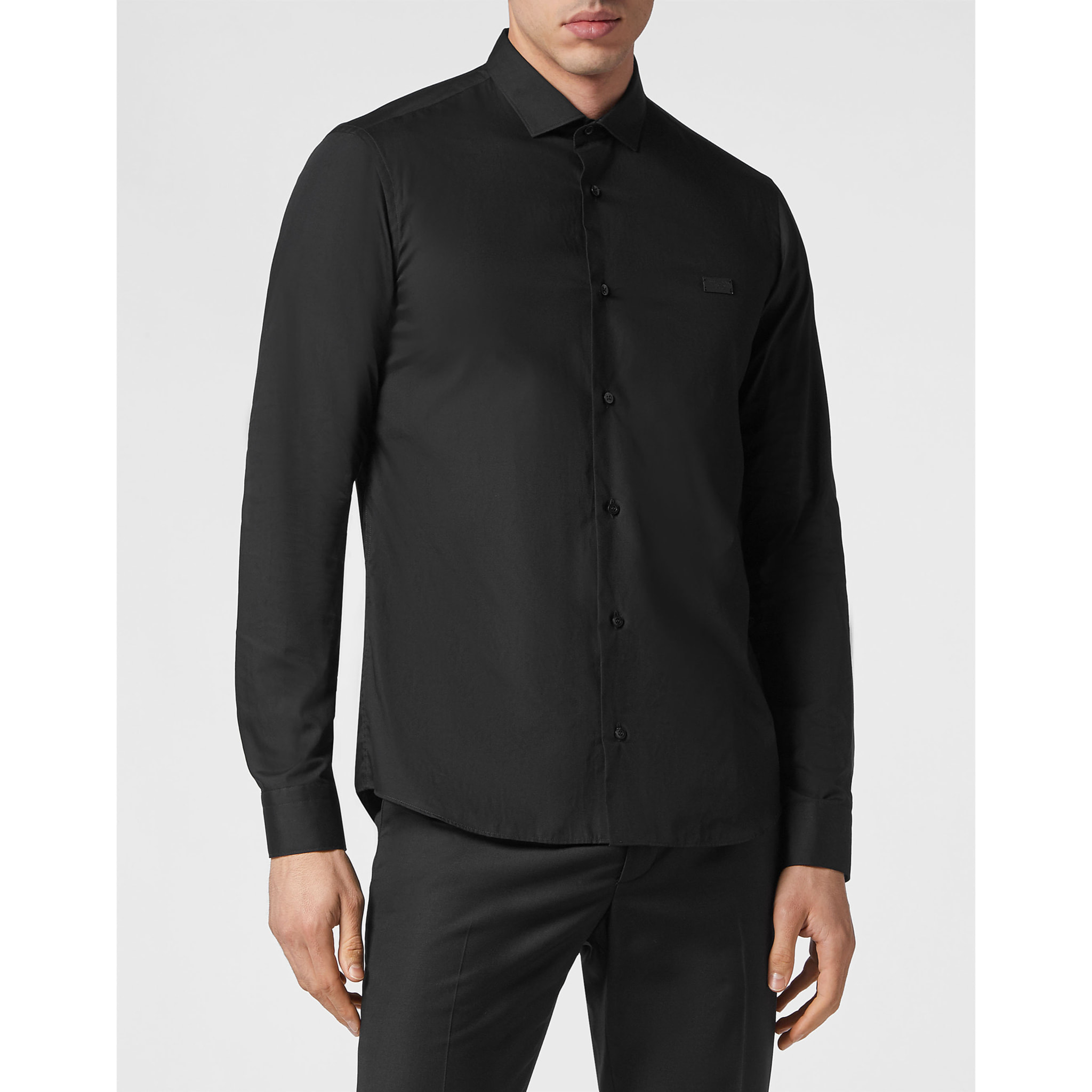 PHILIPP PLEIN Camicia dal taglio slim SNAKE