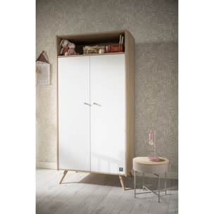 Armoire 2 portes et 1 niche