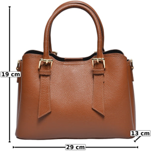 Tote Anna Luchini Cammello