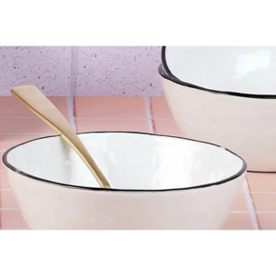 Bol PURE Ø16cm - 4 pièces - Blanc Neige