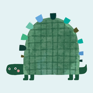 Papier peint enfant tortue alligator Intissé