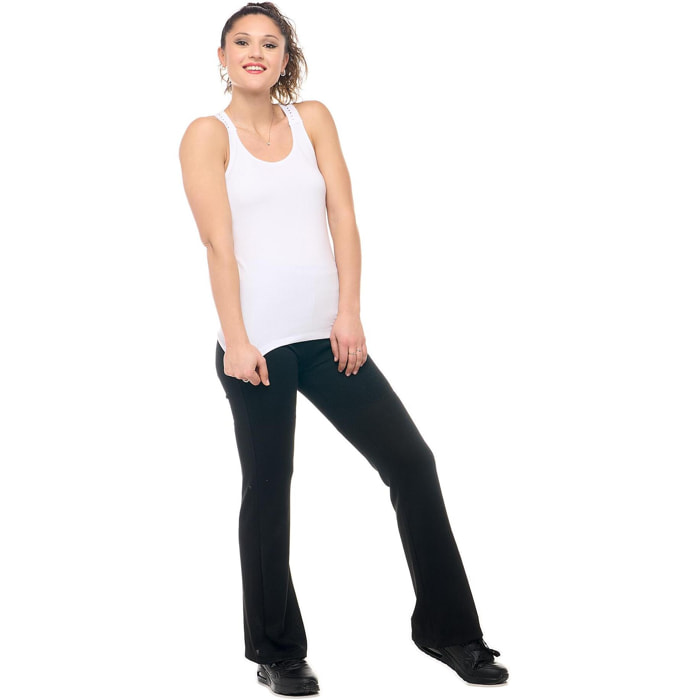 Canotta da donna con lacci retro incrociati Leone Be Glam
