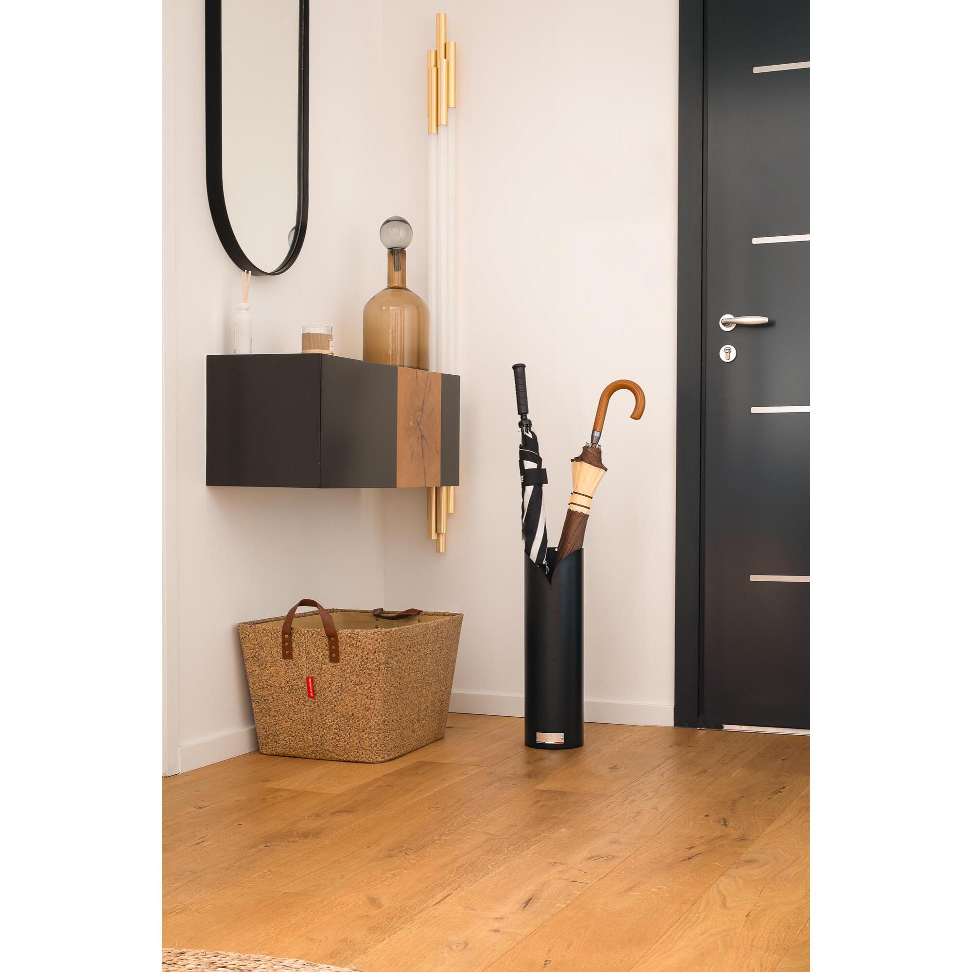 LE MARQUIER - Porte-accessoires volute rond noir