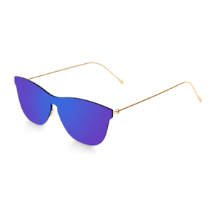 GAFAS DE SOL SUNPERS SAN FRANCISCO FLAT METAL de color Azul