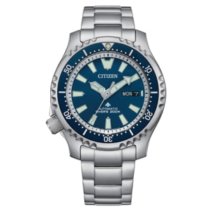 Reloj Citizen NY0161-63L Hombre Analogico Automatico con Correa de Acero inoxidable