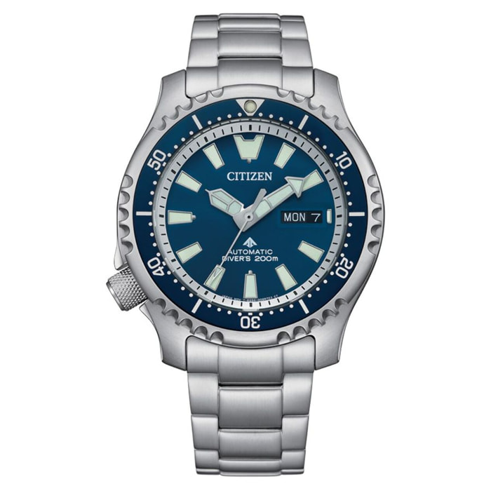 Reloj Citizen NY0161-63L Hombre Analogico Automatico con Correa de Acero inoxidable