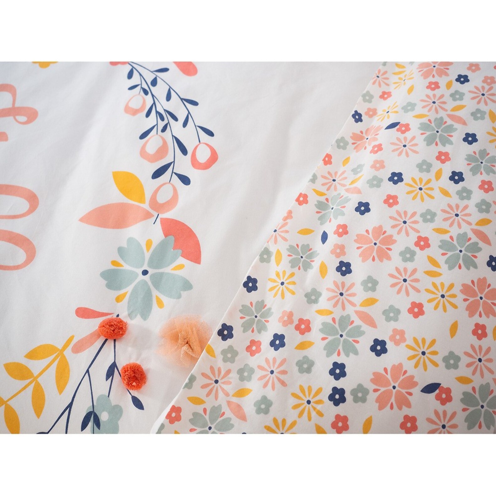 Parure de lit enfant 100% coton - Hello