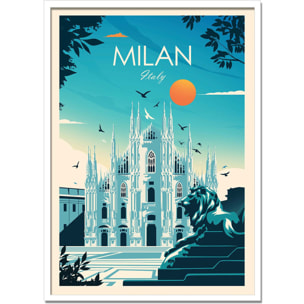 Affiche - Milan Italy - Studio Inception
