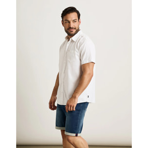 Camisa Manga Corta Blanco - Folka