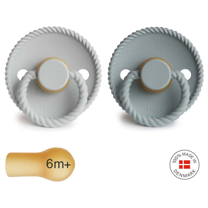 Frigg Pack 2 Chupetes Block Latex Rope