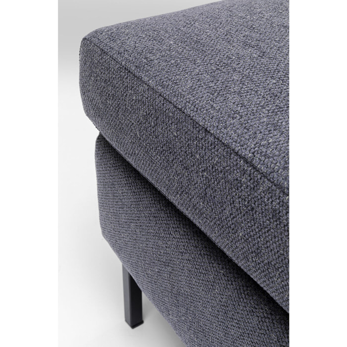 Pouf Gianna gris foncé Kare Design