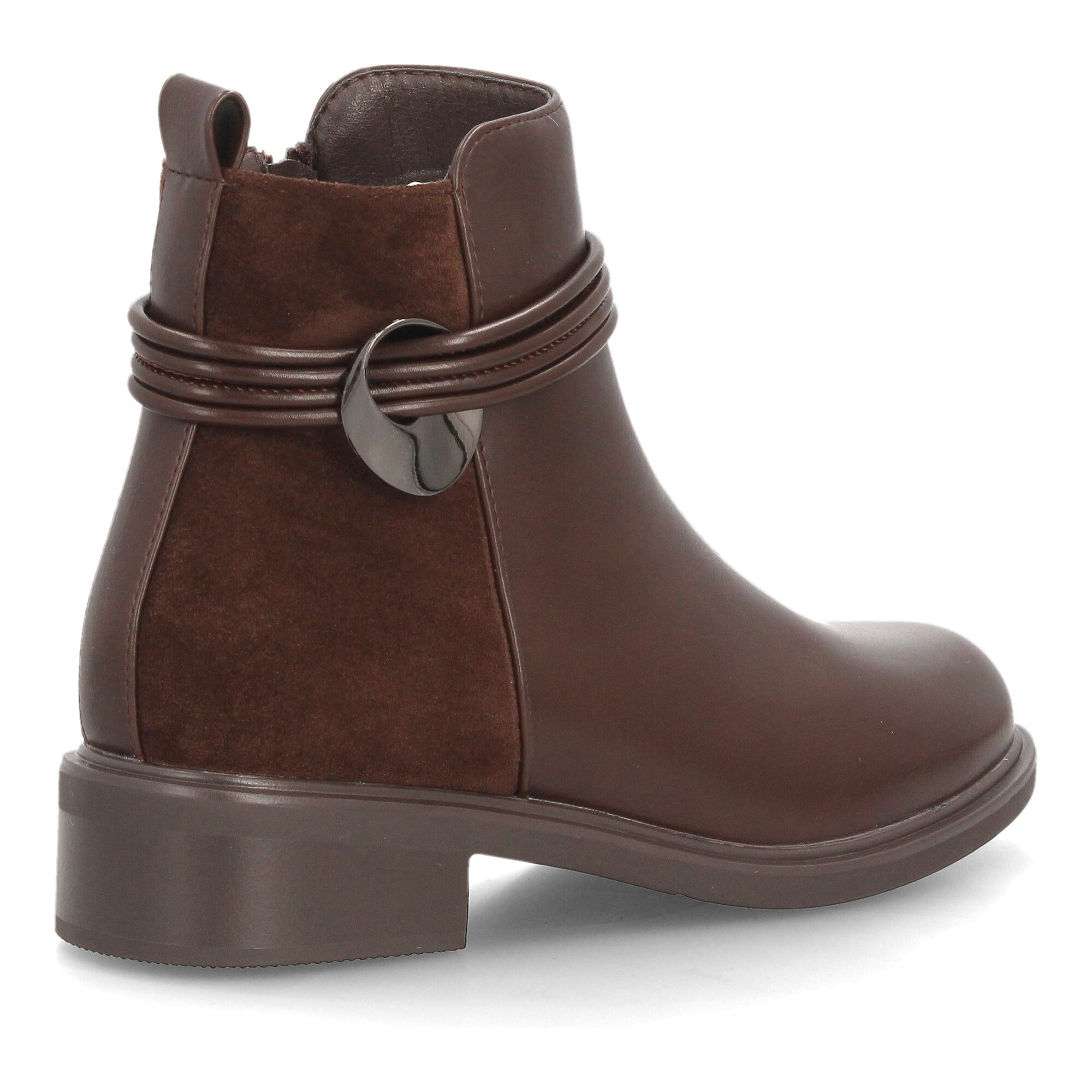 Botines mujer con tiras decorativas para mujer.