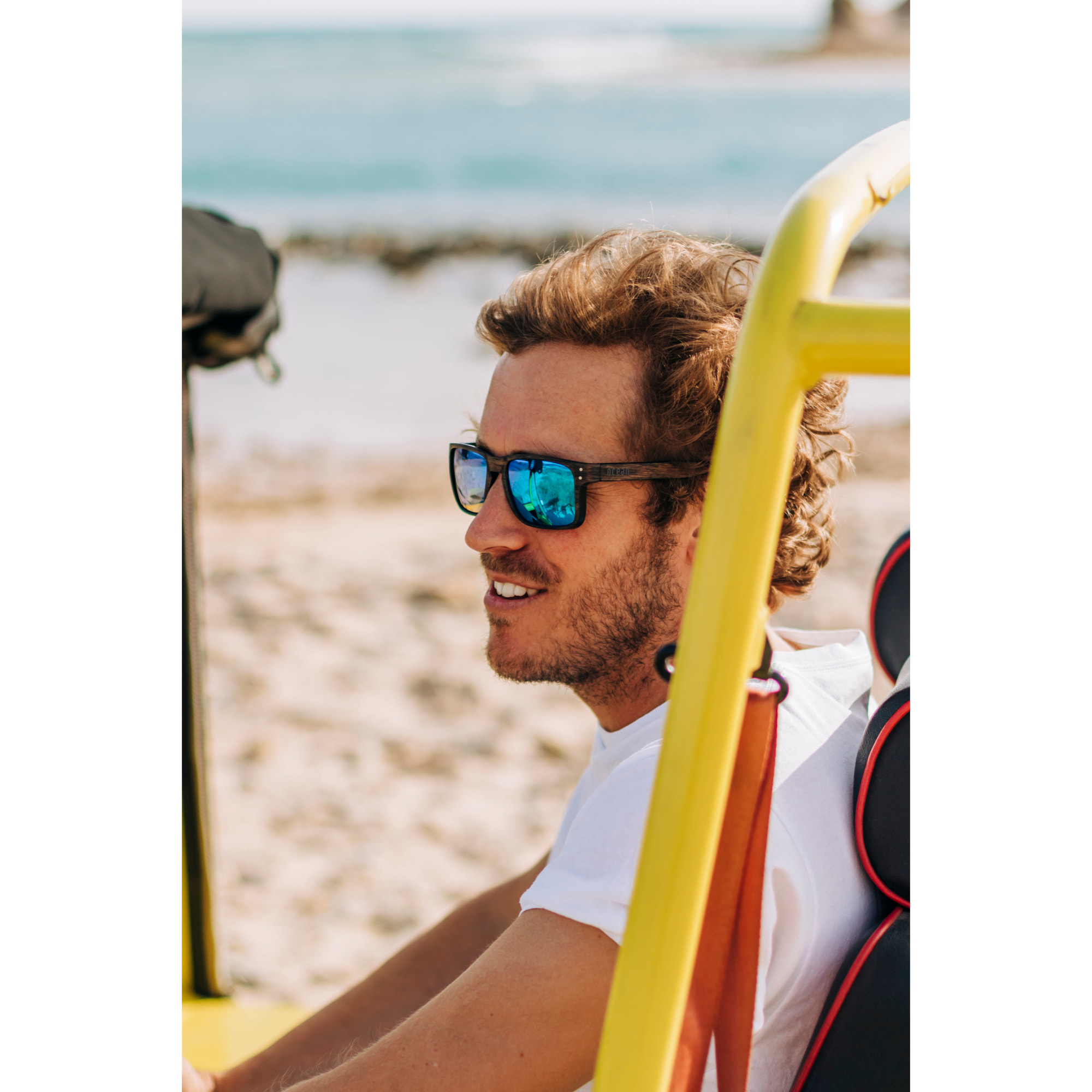 GAFAS DE SOL OCEAN Blue moon de color Azul