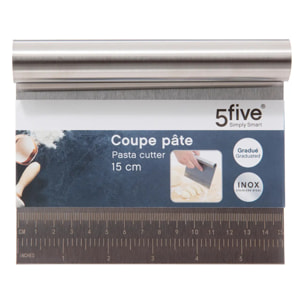 Coupe pâte avec graduations inox