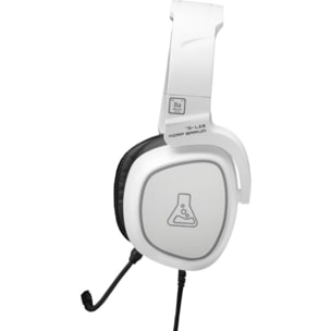 Casque gamer THE G-LAB KORP BARIUM Blanc
